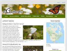 Tablet Screenshot of e-butterfly.org